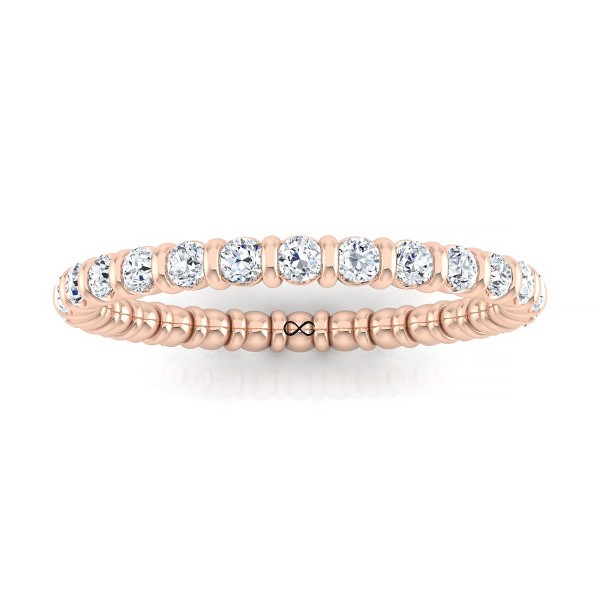 STARS IN CRATER CHANNEL SET ETERNITY BAND (1.85ct)