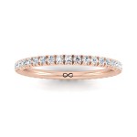 FRENCH PAVE CUT NEW MOON ETERNITY BAND (1.50ct)
