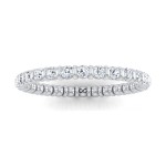 STARS IN CRATER CHANNEL SET ETERNITY BAND (0.38ct)