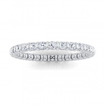 STARS IN CRATER CHANNEL SET ETERNITY BAND (1.33ct)